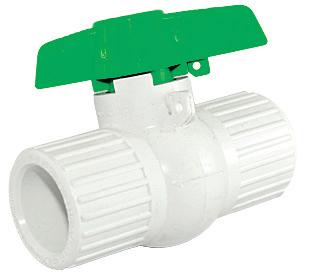 VALVULA REGISTRO PVC LISO 3/4" PESADO PCP O PAVCO