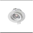 BALA LED INTEGRADA LUZ CALIDA BORDE NEGRO