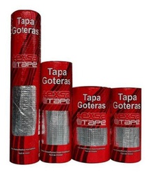 [1010] CINTA TAPA GOTERA ALUMINIO 10CM 5M TEXSA