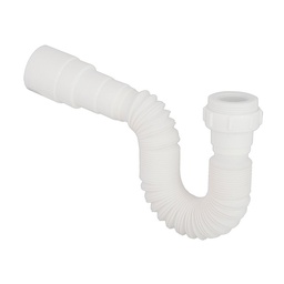 [1010] SIFON FLEXIBLE BLANCO ACORDEON